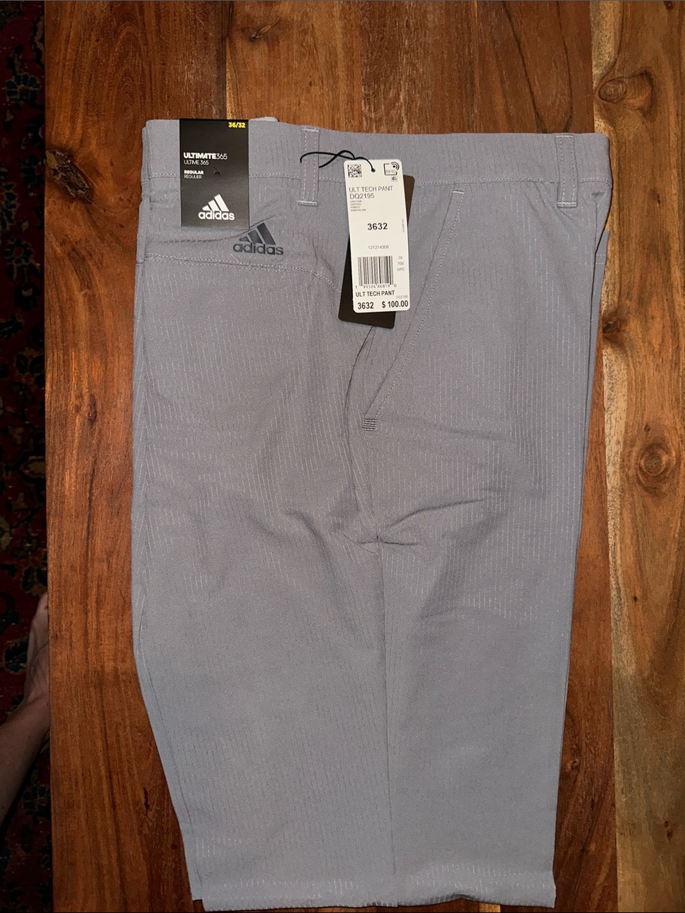 adidas Men’s Light Gray Golf Chinos
